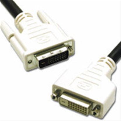 C2G 5m DVI-D M/F Dual Link Digital Video Extension Cable DVI cable 196.9" (5 m) Black1