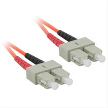 C2G 5m SC/SC Duplex 62.5/125 Multimode Fiber Patch Cable fiber optic cable 196.9" (5 m) Orange1
