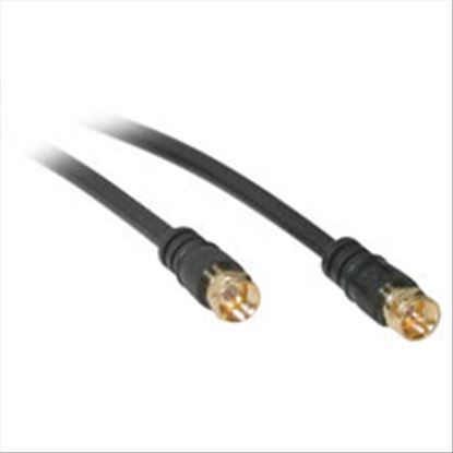 C2G Value Series F-type RG59 Video Cable 50ft coaxial cable 600" (15.2 m) Black1