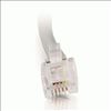 C2G 14ft RJ12 Modular Telephone Cable networking cable Gray 165.4" (4.2 m)2