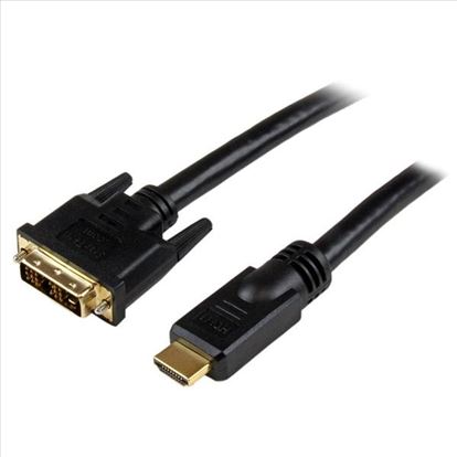 StarTech.com HDMIDVIMM50 video cable adapter 600" (15.2 m) HDMI Type A (Standard) DVI-D Black1