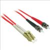 C2G 10m LC/ST Duplex 62.5/125 Multimode Fiber Patch Cable fiber optic cable 393.7" (10 m) Red1