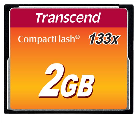 Transcend TS2GCF133 memory card 2 GB CompactFlash MLC1