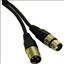 C2G 6ft Pro- XLR Male to XLR Female audio cable 70.9" (1.8 m) XLR (3-pin) Black1