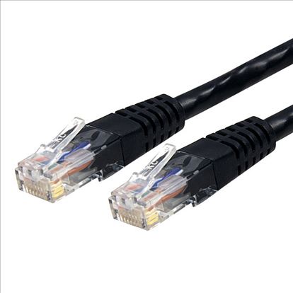 StarTech.com C6PATCH5BK networking cable Black 59.1" (1.5 m) Cat6 U/UTP (UTP)1