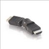 C2G HDMI Male to HDMI Female 360° Rotating Adapter Black1
