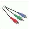 C2G 3ft Value Series Component Video RCA Type Cable component (YPbPr) video cable 35.8" (0.91 m) 3 x RCA Black2