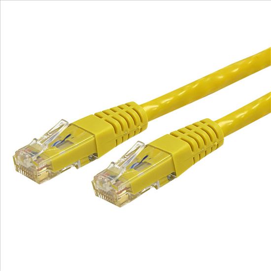 StarTech.com C6PATCH10YL networking cable Yellow 118.1" (3 m) Cat6 U/UTP (UTP)1