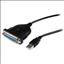 StarTech.com ICUSB1284D25 parallel cable 74.8" (1.9 m) Black1