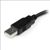 StarTech.com USBEXTAA6IN USB cable 5.98" (0.152 m) USB 2.0 USB A Black2