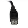 StarTech.com USBEXTAA6IN USB cable 5.98" (0.152 m) USB 2.0 USB A Black5