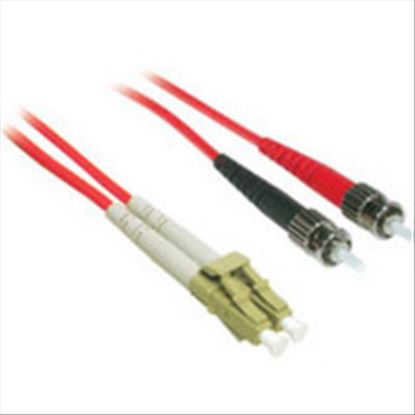 C2G 2m LC/ST Duplex 62.5/125 Multimode Fiber Patch Cable fiber optic cable 78.7" (2 m) Red1