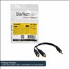 StarTech.com MUY1MFF audio cable 5.91" (0.15 m) 3.5mm 2 x 3.5mm Black8