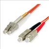 StarTech.com 5m Duplex MM LC-SC fiber optic cable 196.9" (5 m) Orange1