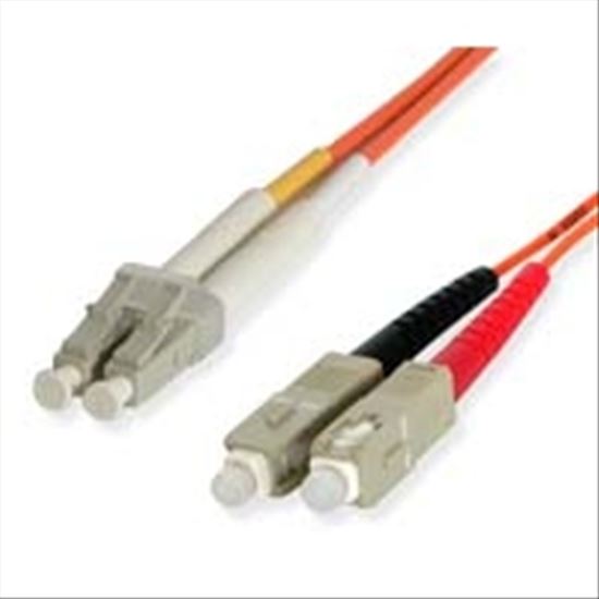 StarTech.com 5m Duplex MM LC-SC fiber optic cable 196.9" (5 m) Orange1