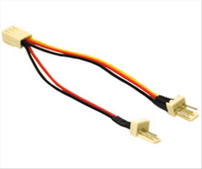 C2G 3-pin Fan Power Y-Cable 4"1