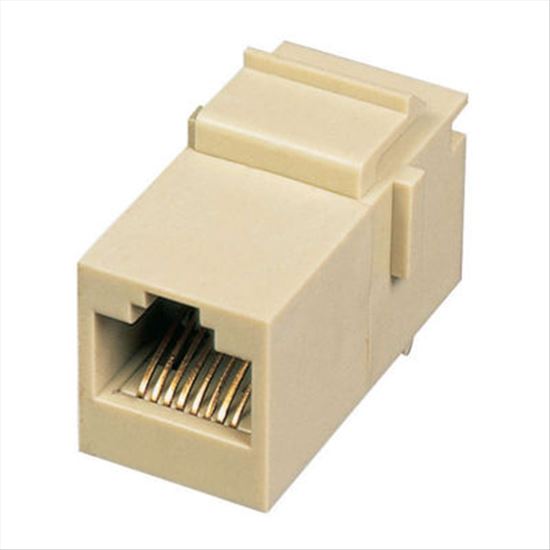 C2G RJ45 8p8c Keystone Modular Insert Coupler - Ivory1