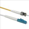 C2G 5m LC/ST Simplex 9/125 Single-Mode Fiber Patch Cable - Yellow fiber optic cable 196.9" (5 m)1