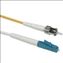 C2G 2m LC/ST Plenum-Rated Simplex 9/125 Single-Mode Fiber Patch Cable fiber optic cable 78.7" (2 m) Yellow1