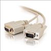 C2G DB9 RS232 Cable networking cable Beige 1200" (30.5 m)1