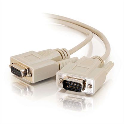 C2G DB9 RS232 Cable networking cable Beige 1200" (30.5 m)1