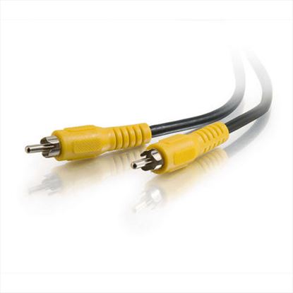 C2G 25ft Value Series RCA Type composite video cable 300" (7.62 m) Black1