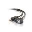 C2G 1.5ft USB 2.0 B Female to B Male Panel Mount Cable USB cable 17.7" (0.45 m) USB B Black1
