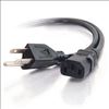 C2G 5ft Universal 16 AWG Power Cord (IEC320C13 -> NEMA 5-15P)1