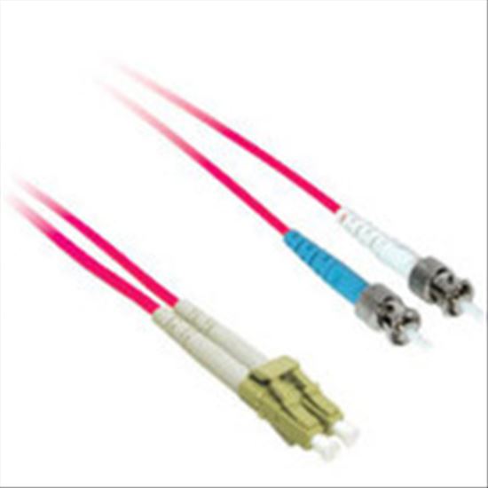 C2G 2m LC/ST Duplex 9/125 Single-Mode Fiber Patch Cable fiber optic cable 78.7" (2 m) Red1