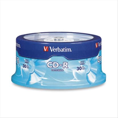 Verbatim CD-R 80MIN 700MB 52X Branded 30pk Spindle 30 pc(s)1