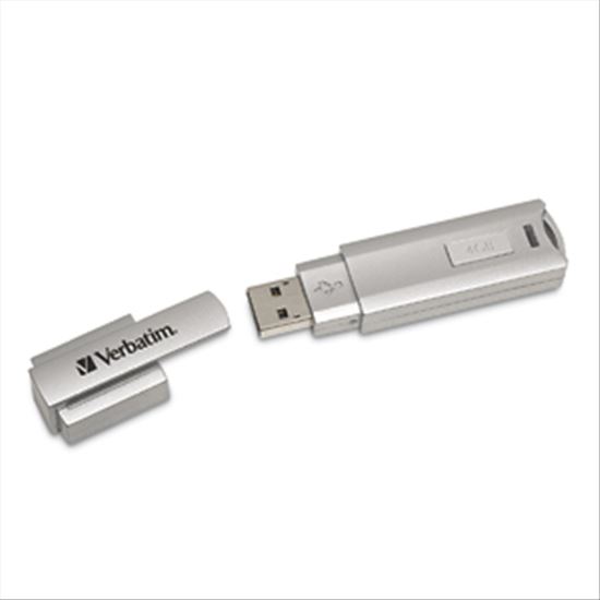Verbatim Store 'n' Go® Corporate Secure USB Drive - FIPS Edition - 4GB USB flash drive USB Type-A 2.0 Silver1