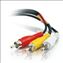 C2G 12ft Value Series RCA Type Audio Video Cable composite video cable 141.7" (3.6 m) Black1