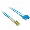 C2G 2m LC/SC Duplex 50/125 Multimode Fiber Patch Cable fiber optic cable 78.7" (2 m) Blue1