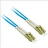 C2G 5m LC/LC Plenum-Rated Duplex 50/125 Multimode Fiber Patch Cable fiber optic cable 196.9" (5 m) Blue1