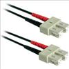 C2G 3m SC/SC Duplex 62.5/125 Multimode Fiber Patch Cable - Black fiber optic cable 118.1" (3 m)1