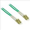 C2G 2m LC/LC Plenum-Rated Duplex 62.5/125 Multimode Fiber Patch Cable fiber optic cable 78.7" (2 m) Green1