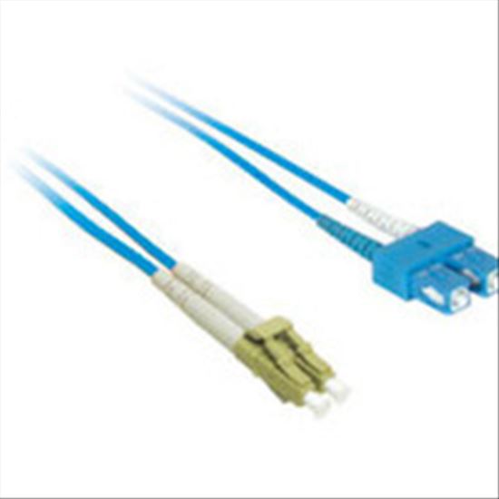 C2G 5m LC/SC Duplex 9/125 Single-Mode Fiber Patch Cable - Blue fiber optic cable 196.9" (5 m)1