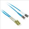 C2G 5m LC/ST Duplex 9/125 Single-Mode Fiber Patch fiber optic cable 196.9" (5 m) Blue1