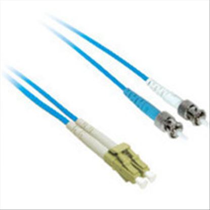 C2G 5m LC/ST Duplex 9/125 Single-Mode Fiber Patch fiber optic cable 196.9" (5 m) Blue1