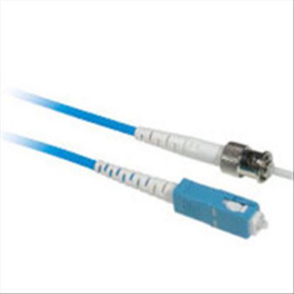 C2G 10m ST/SC Simplex 9/125 Single-Mode Fiber Patch fiber optic cable 393.7" (10 m) Blue1