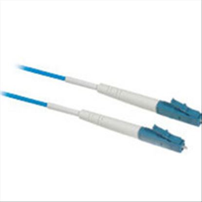 C2G 5m LC/LC Plenum-Rated 9/125 Simplex Single-Mode Fiber Patch Cable fiber optic cable 196.9" (5 m) Blue1