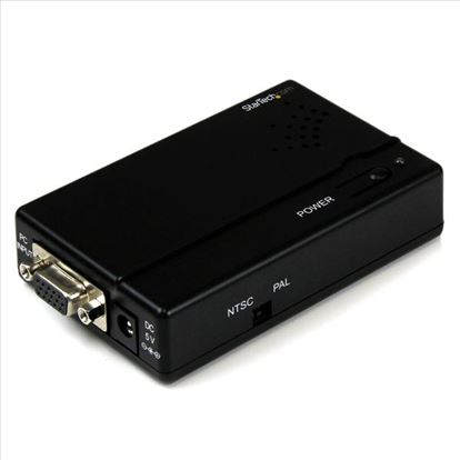 StarTech.com VGA2VID video cable adapter 36" (0.914 m) VGA S-Video/RCA Black1