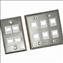 C2G 37099 wall plate/switch cover Aluminum1