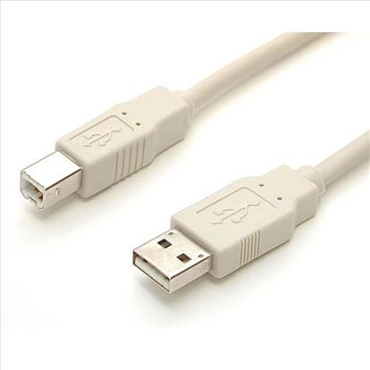 StarTech.com 15 ft. Fully Rated A-B USB cable 179.9" (4.57 m) Beige1