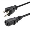 StarTech.com PXT1011 power cable Black 11.8" (0.3 m)1