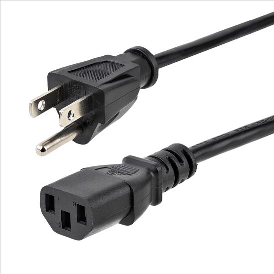 StarTech.com PXT1011 power cable Black 11.8" (0.3 m)1