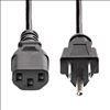 StarTech.com PXT1011 power cable Black 11.8" (0.3 m)4