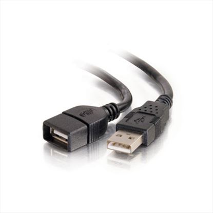 C2G 3m USB A Male to A Female Extension Cable USB cable 118.1" (3 m) Black1