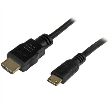 StarTech.com HDMIACMM6 HDMI cable 70.9" (1.8 m) HDMI Type A (Standard) HDMI Type C (Mini) Black1