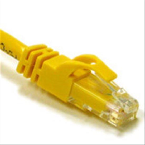 C2G 3ft Cat6 550MHz Snagless Crossover Cable Yellow networking cable 35.4" (0.9 m)1